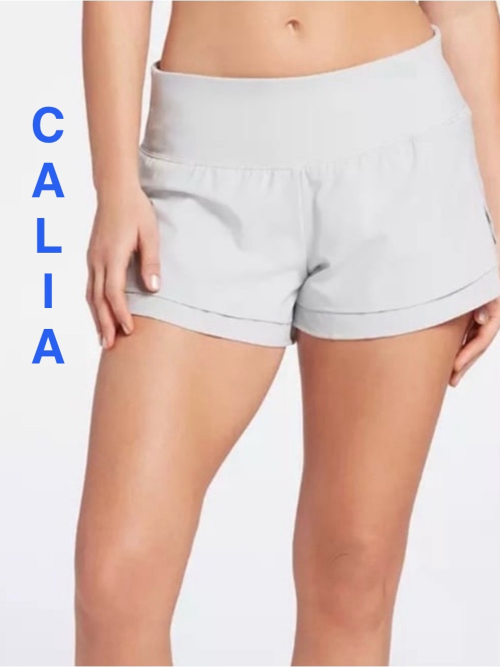 CALIA | NWT Grey High Rise Kick It Up Performance Short - Women’s Large